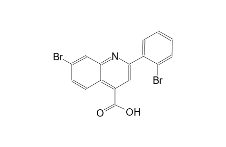 7-bromo-2-(2-bromophenyl)-4-quinolinecarboxylic acid