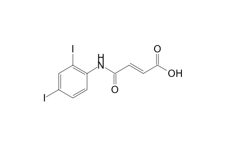 (2E)-4-(2,4-Diiodoanilino)-4-oxo-2-butenoic acid