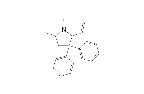 1,5-Dimethyl-3,3-diphenyl-2-vinyl-pyrrolidine