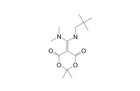 5-[(DIMETHYLAMINO)-(2,2-(DIMETHYLPROPYL)-AMINO)-METHYLENE]-2,2-DIMETHYL-1,3-DIOXANE-4,6-DIONE