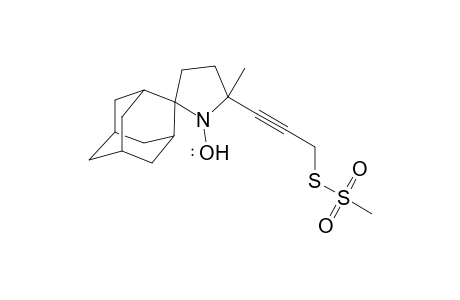 1-Oxyl-2-(3-methylsulfonylthiomethylprop-1-ynyl)-2-methylspiro{pyrrolidin-5,2'-tricyclo[3.3.1.1(3,7)]decane}