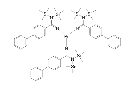 4-Phenyl-N,N'-bis(trimethylsilyl) benzamidinate] praseodymium