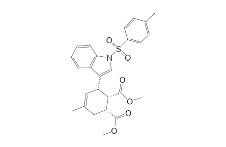 4-Cyclohexene-1,2-dicarboxylic acid, 5-methyl-3-[1-[(4-methylphenyl)sulfonyl]-1H-indol-3-yl]-, dimethyl ester, (1.alpha.,2.alpha.,3.alpha.)-(.+-.)-