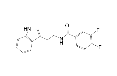 3,4-difluoro-N-[2-(1H-indol-3-yl)ethyl]benzamide