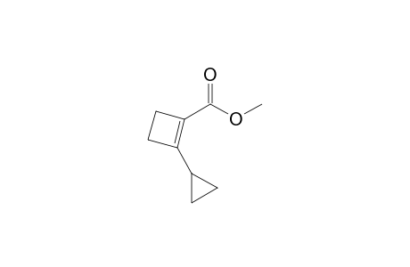 2-cyclopropyl-1-cyclobutenecarboxylic acid methyl ester