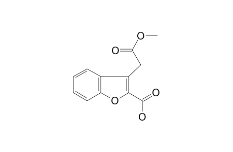 3-(2-keto-2-methoxy-ethyl)benzofuran-2-carboxylic acid