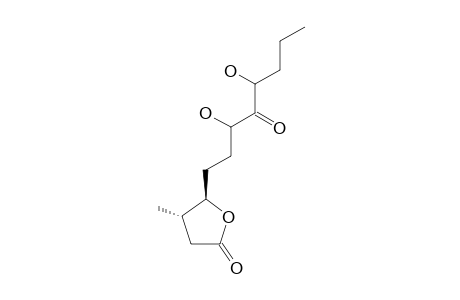 TRANS-7,9-DIHYDROXY-3-METHYL-8-OXO-DODECAN-4-OLIDE