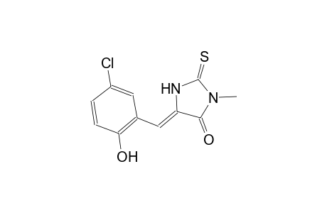 4-imidazolidinone, 5-[(5-chloro-2-hydroxyphenyl)methylene]-3-methyl-2-thioxo-, (5Z)-