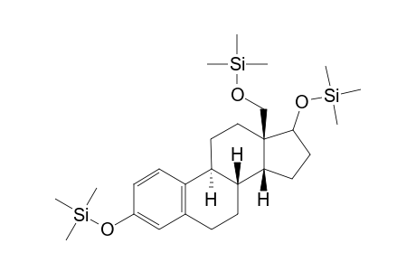 Trimethylsilyl derivative of 1,3,5(10)-Estratriene-3,17.beta.,18-triol