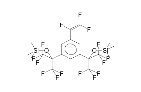 [(5-TRIFLUOROVINYL-1,3-PHENYLENE)BIS[2,2,2-TRIFLUORO-1-(TRIFLUOROMETHYL)ETHYLIDENE]OXY]BIS(TRIMETHYLSILANE)