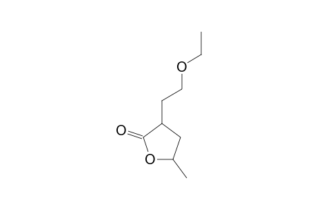 3-(2-Ethoxyethyl)-5-methyl-2-oxotetrahydrofuran (isomer 2)
