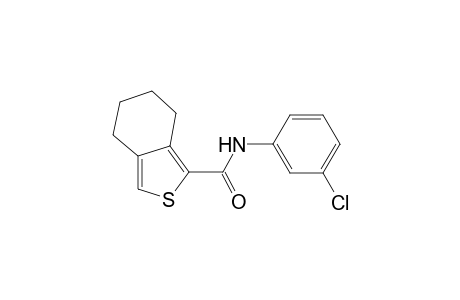 4,5,6,7-Tetrahydro-benzo[c]thiophene-1-carboxylic acid (3-chloro-phenyl)-amide