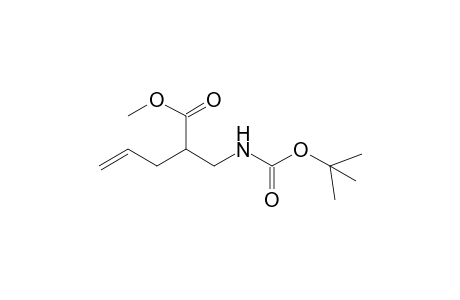 2-[(tert-butoxycarbonylamino)methyl]pent-4-enoic acid methyl ester