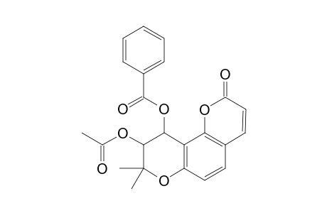 (9-acetoxy-8,8-dimethyl-2-oxo-9,10-dihydropyrano[2,3-f]chromen-10-yl) benzoate