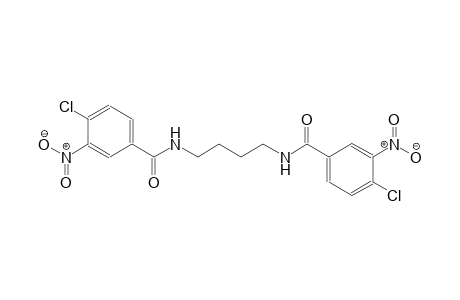 4-chloro-N-{4-[(4-chloro-3-nitrobenzoyl)amino]butyl}-3-nitrobenzamide