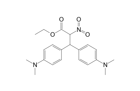 Ethyl 3,3-Bis[4-(dimethylamino)phenyl]-2-nitropropanoate