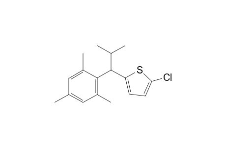 2-chloro-5-(1-mesityl-2-methylpropyl)thiophene