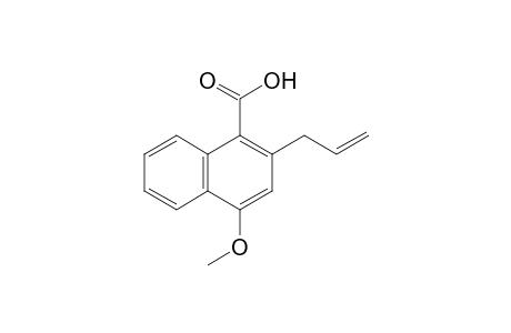 2-Allyl-4-methoxy-naphthalene-1-carboxylic acid