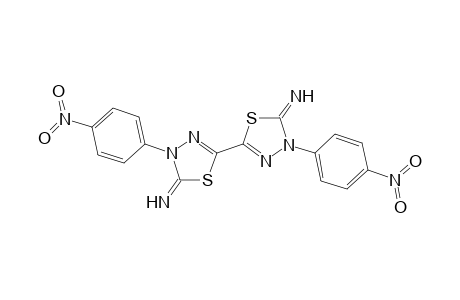 2,2'-Bis(4-(4-nitrophenyl)-4,5-dihydro-5-imino-1,3,4-thiadiazole)