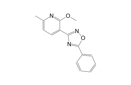 2-methoxy-6-methyl-3-(5-phenyl-1,2,4-oxadiazol-3-yl)pyridine