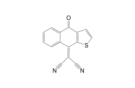 9,9-Diacyanothieno[2,3-b]-1,4-naphthoquinodimethan-10-one
