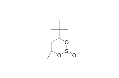 4E-TERT.-BUTYL-6,6-DIMETHYL-1,3,2-DIOXATHIAN-2A-OXIDE