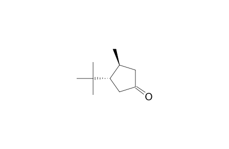 trans-3-tert-Butyl-4-methyl-1-cyclopentanone