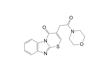 3-(2-Morpholin-4-yl-2-oxoethyl)-1-thia-4a,9-diazafluoren-4-one