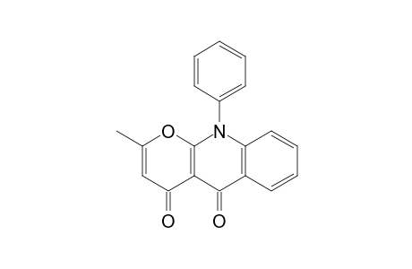 2-Methyl-10-phenyl-4H-pyrano[2,3-b]quinoline-4,5(10H)-dione