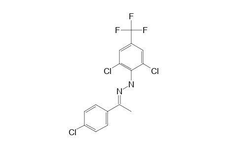 N-(2,6-DICHLORO-4-TRIFLUOROMETHYL)-PHENYL-N'-[1-(4-CHLOROPHENYL)-ETHYLIDENE]-HYDRAZINE