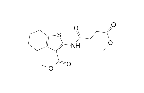 methyl 2-[(4-methoxy-4-oxobutanoyl)amino]-4,5,6,7-tetrahydro-1-benzothiophene-3-carboxylate