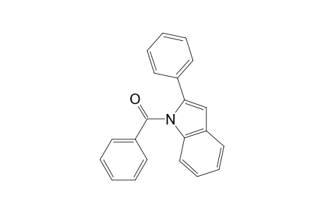 1H-Indole, 1-benzoyl-2-phenyl-