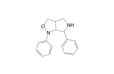 1H-Pyrrolo[3,4-c]isoxazole, hexahydro-1,6-diphenyl-
