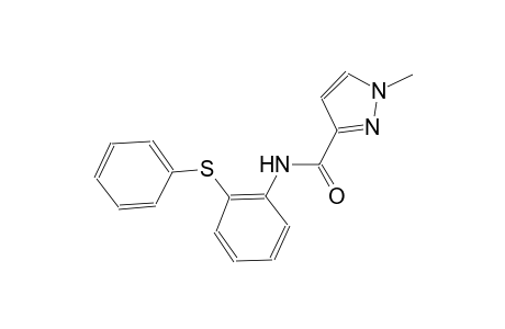 1-methyl-N-[2-(phenylsulfanyl)phenyl]-1H-pyrazole-3-carboxamide