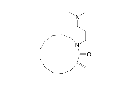 Azacyclotridecan-2-one, 1-[3-(dimethylamino)propyl]-3-methylene-