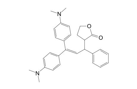 3-[3,3-Bis(4-dimethylaminophenyl)-1-phenylprop-2-enyl]dihydrofuran-2-one
