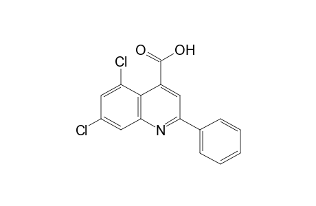 5,7-DICHLORO-2-PHENYLCINCHONINIC ACID