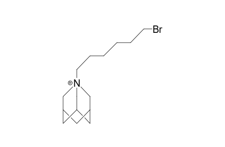 1-(6-Bromo-hexyl)-azonia-adamantane cation