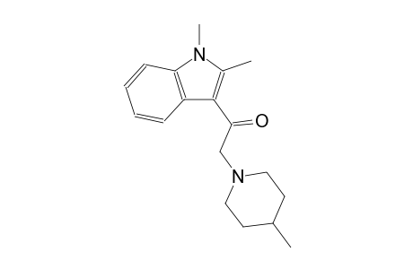 1-(1,2-dimethyl-1H-indol-3-yl)-2-(4-methyl-1-piperidinyl)ethanone