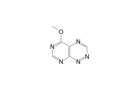 5-METHOXY-PYRIMIDO-[5.4-E]-1,2,4-TRIAZINE