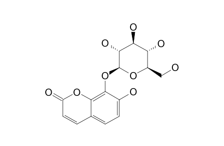 DAPHNETIN-8-O-BETA-D-GLUCOPYRANOSIDE