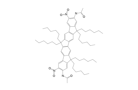 N,N'-(6,6,12,12,15,15-HEXAHEXYL-3,9-DINITRO-12,15-DIHYDRO-6H-CYCLOPENTA-[1,2-B:5,4-B']-DIFLUORENE-2,10-DIYL)-DIACETAMIDE