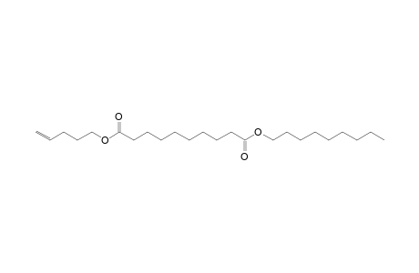 Sebacic acid, nonyl pent-4-enyl ester