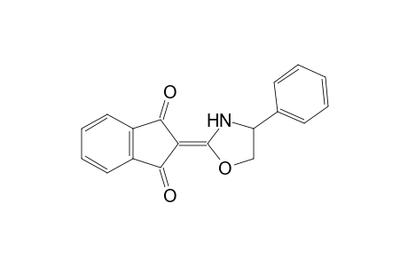 4,5-Dihydro-4-phenyl-2-(1,3-dioxoindan-2-ylidene)-1,3-oxazole