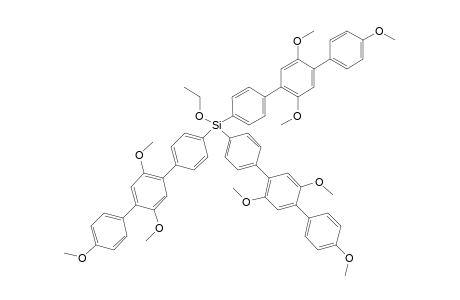 Ethoxy Tri(2',5',4''-trimethoxy[4,1';4',1'']-terphenyl)silane