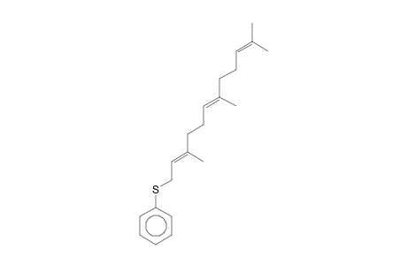 1-(Phenylthio)-3,7,11-trimethyl-2,6,10-dodecatriene E,E-