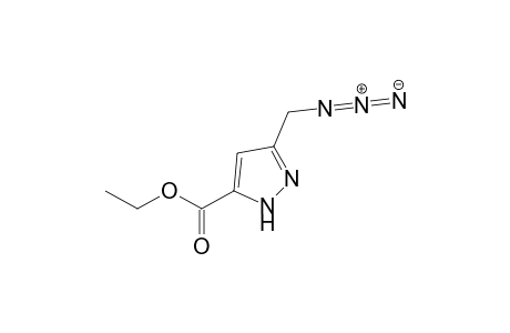 3-Azidomethyl-1H-pyrazole-5-carboxyethyl ester