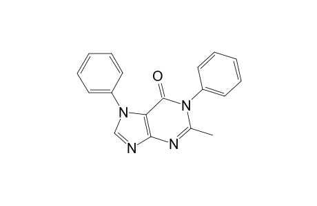 2-Methyl-1,7-diphenyl-6-purinone