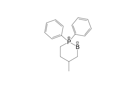 1,1-DIHYDRO-2,2-DIPHENYL-5-METHYL-1,2-BORAPHOSPHINANE