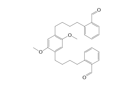 1,4-bis[4-(2"-Formylphenyl) butyl]-2,5-dimethoxybenzene